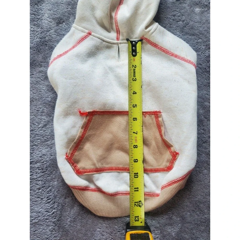 YOULY Heathered Hoodie for Dogs, Size M, Tan